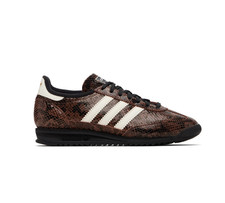 Adidas SL 72 OG Women  s BROWN Sneakers Snakeskin Pack JS3981