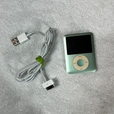 Apple iPod Nano 3rd Gen Green A1236 Tested Working Short Battery 8GB