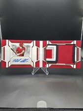 2025 Panini National Treasures Nolan Schanuel Jumbo Booklet Auto 11/35