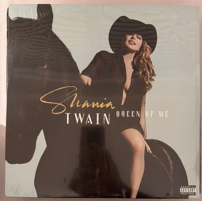 SHANIA TWAIN   QUEEN OF ME - VINYL LP NEW - BENT COVER EDGE - A8