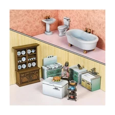 Mantic Terrain 28mm Bathroom & Kitchen SW (New)