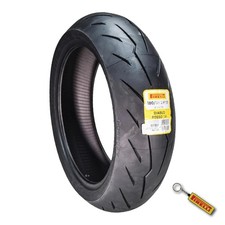 Pirelli Diablo Rosso Iv 18055-17 Rear Motorcyclesport Bike Tire With Keychain