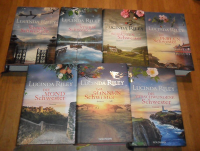Lucinda Riley - Die sieben Schwestern - 7 Bände - gebunden - Konvolut -