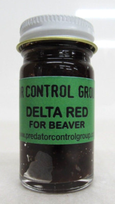 Predator Control Group Delta Red for Beaver 1 oz Bottle Trapping Supplies
