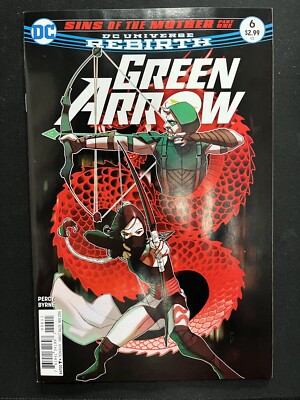 Green Arrow #6 Rebirth VF/NM DC Comics C136A
