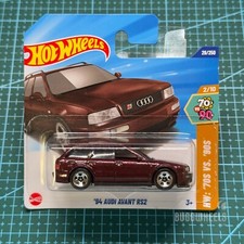 Hot Wheels | #29 HW 70s VS 80s - 94 Audi Avant RS2 Red - Free Box Posted