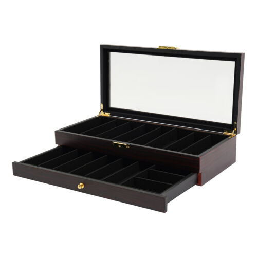 2-Tier Knife Display Case Organizer Knife Display Case Knife Storage Box - Picture 13 of 20