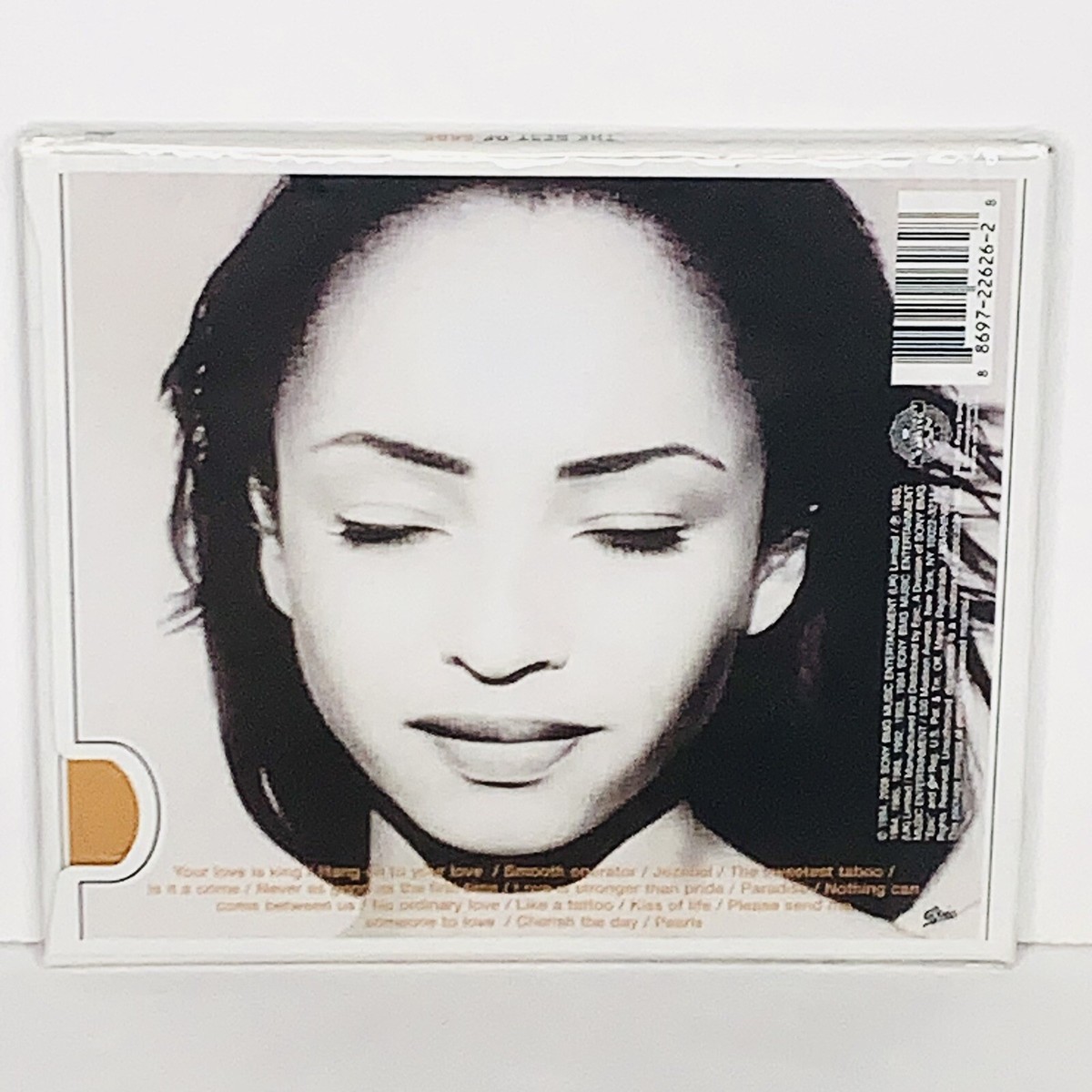 (CD)ZERO～D-SHADE Single Cellection／D-SHADE Factory Sealed (shrink wrapped) The Best of Sade CD