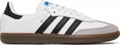 adidas gazelle silver green womens ADIDAS SAMBA ADV - BLACK/WHITE-GUM GW3159 main image 1