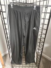 Adidas Women's Size Medium 3 Stripe Jogger Sweatpants Gym Workout Running Track