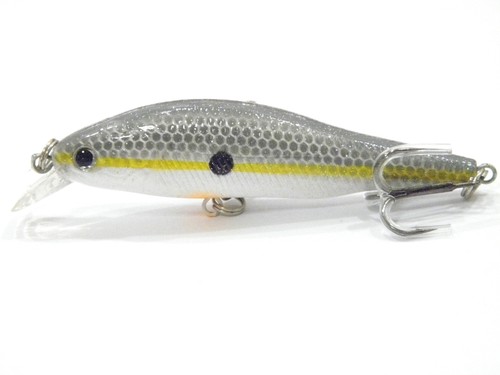 Señuelo de pesca Jerkbai con señuelo 3 1/3 pulgadas Minnow aguas poco profundas para pesca de lubina M597 - Imagen 25 de 151