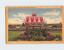 Postcard Convention Hall & Bradley Park Asbury Park NJ USA Postcard Convention Hall & Bradley Park Asbury Park NJ USA