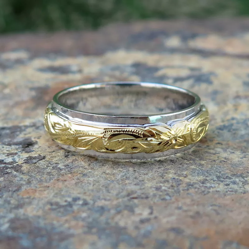 Scroll wedding shop bands
