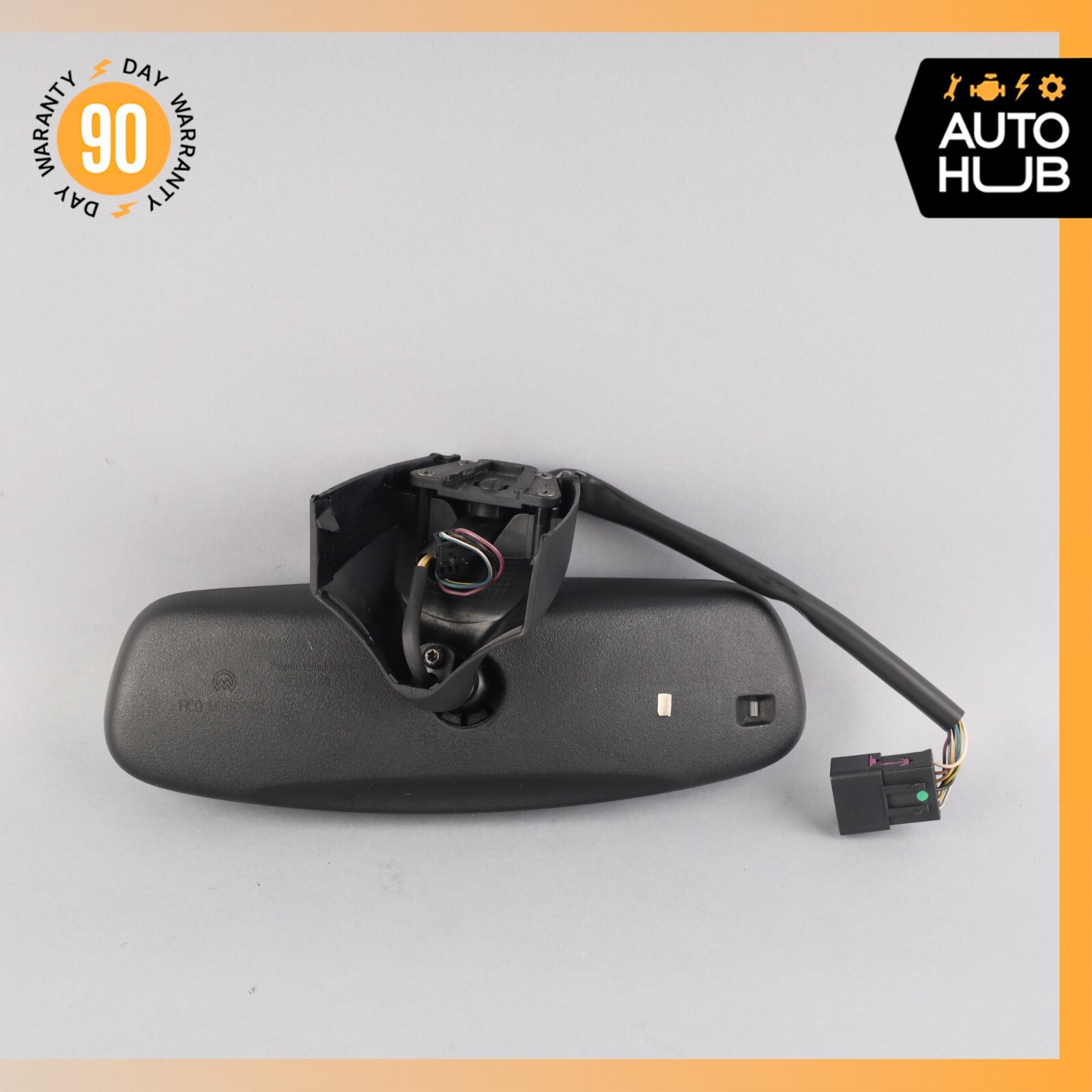 03-13 Maserati Quattroporte M139 Interior Rear View Mirror Black OEM