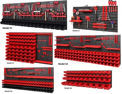 Wandmontage Werkzeug Klammer Brett Set Garage Aufbewahrung Behälter Werkstatt Regal Schuppen Organizer