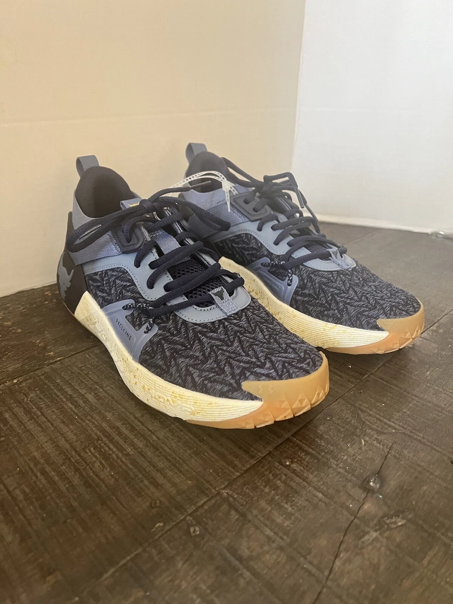 Under Armour Project Rock 6 Hushed Blue White Clay for sale | eBay