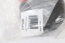 Service Ideas Push Button Lid with Orange Trigger Black FVPLOR