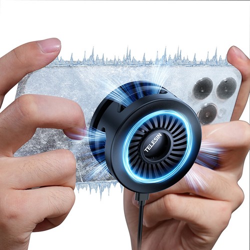 Phone Cooler Low Noise Cooling Magnetic Phone Radiator Semiconductor Heatsink - Zdjęcie 16 z 18