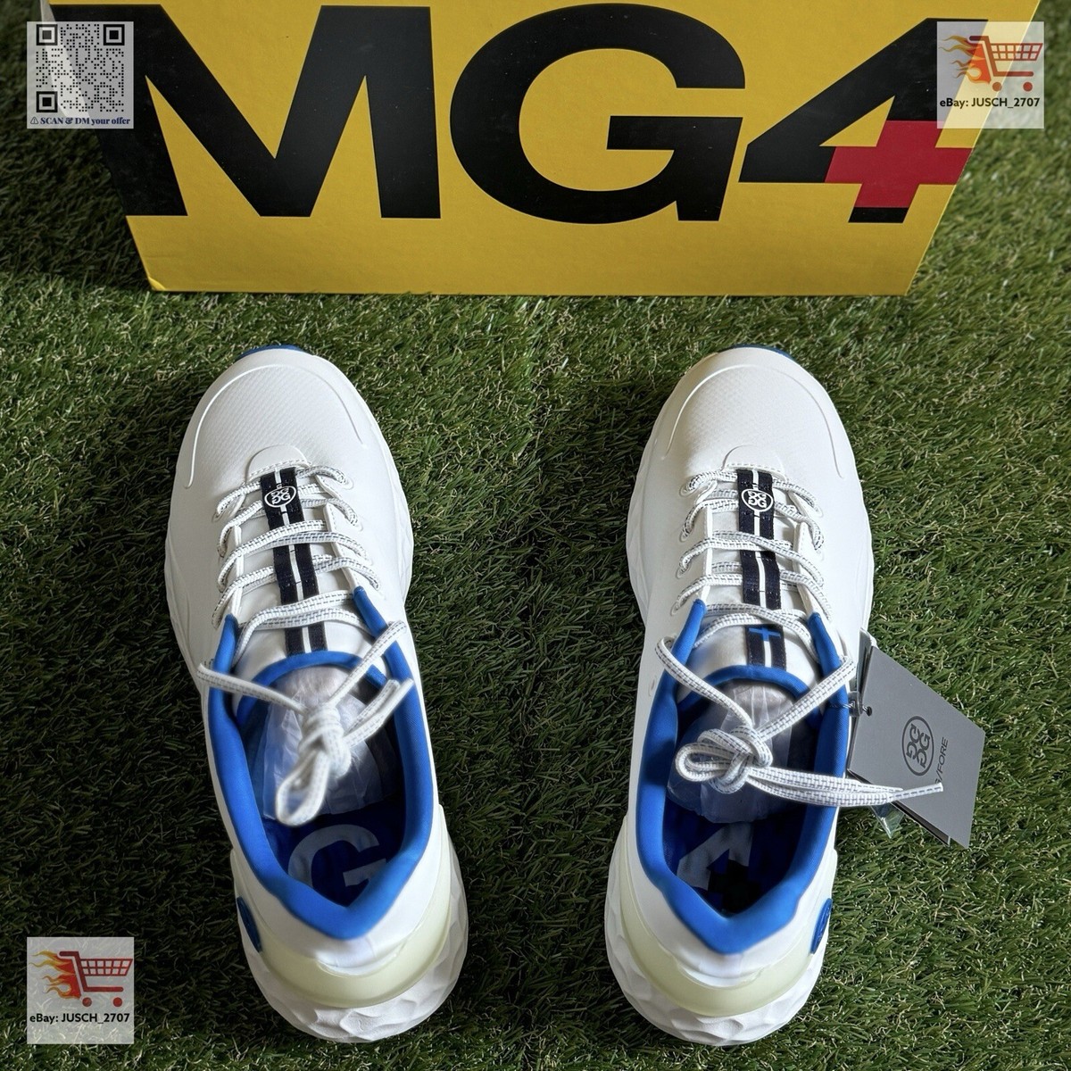 G/FORE GFORE MG4+ Solid Golf Shoe Sneaker Swag ⛳️ US 11.5  display picture 2