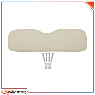 For EZGO TXT Golf Cart Front Backrest Eco-friendly leather White