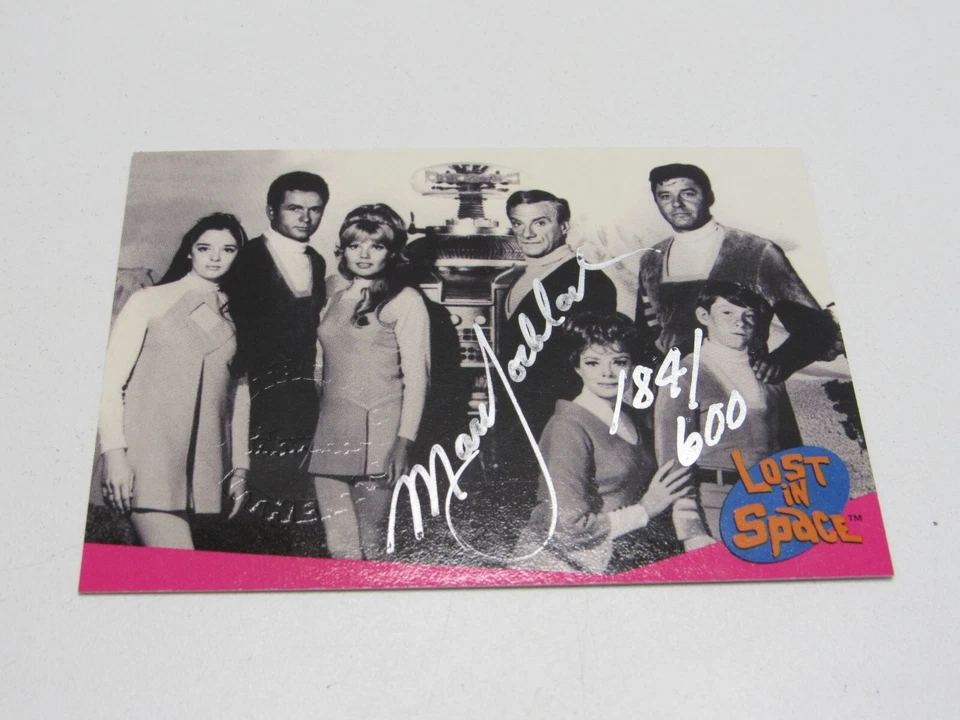 Rare Lost In Space Classics Autographed Promo Card P-2 184/600 #MT - Image 3 of 4