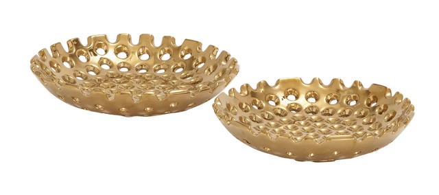 Platos y Tazones decorativos de cerámica Benzara