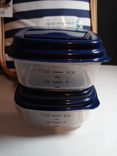 Fit + Fresh Insulated Lunch Bag Includes 2 Containers Antimicrobial Technology - Picture 3 of 9