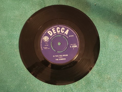 Rock: The Zombies - Don't Go Away/Is This A Dream - 1965 - F.12296 NM - Imagen 4 de 4