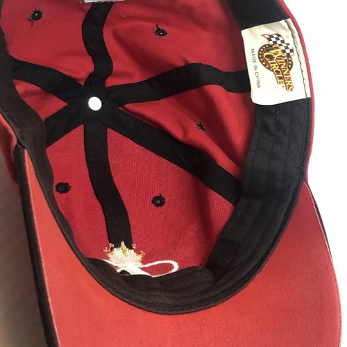 Cappello Nascar Budweiser Dale Earnhardt Jr. Cappello Regolabile Strapback Cerchio Vincitori - Foto 10 di 10