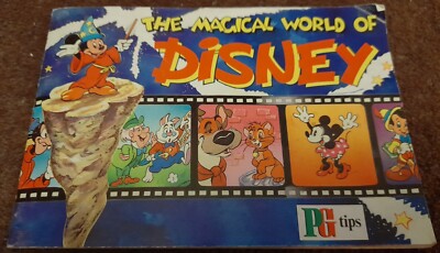 Brooke Bond PG Tips Magical World of Disney Collectors Cards Book - Incomplete