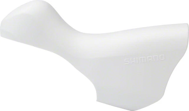 White Bicycle Brake Levers