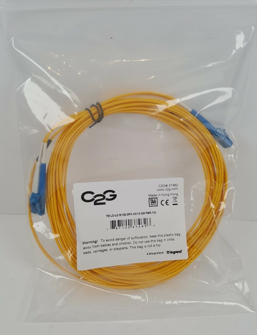 Cables to go 37462 7m lc/lc duplex 9/125 single-mode fiber Cables to go 37462 7m lc/lc duplex 9/125 single-mode fiber
