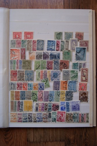 103 x Briefmarken / Stamp - Österreich / Austria - gestempelte Marken