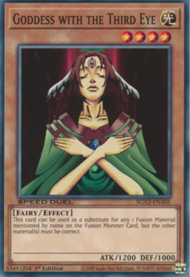 1X NM Goddess with the Third Eye - SGX2-ENA05 - Common 1st Edition
