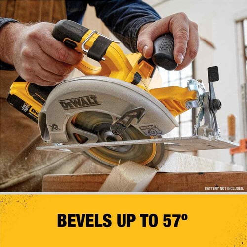 DEWALT Circular Saw 7-1/4" 20V MAX Electric-Brake Brushless Cordless (Tool-Only) - Picture 4 of 10