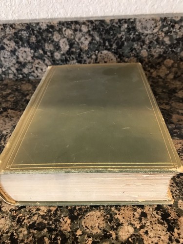 Anna Karenina LEO TOLSTOY Vintage Book Sage Leather Carlton House - Picture 6 of 15