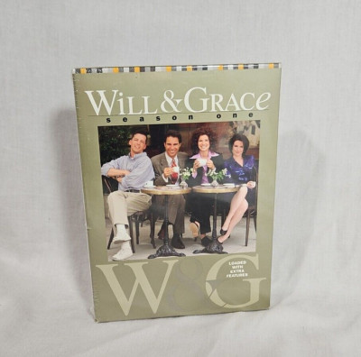Will & Grace Season One DVD Box Set TV Series SEALED Extra Feature NBC McCormack