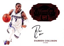 2016-17 Flawless Autographs Ruby Darren Collision Auto 9/15 #RA-DC