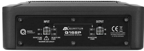 ESX QUANTUM Untersitz Passiv-Subbox Q168P mit 200 Watt Auto-Subwoofer kompakt - Bild 2 von 3