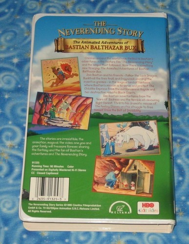 Tested The Neverending Story Animated Adventures VHS Video Tape - Picture 2 of 3