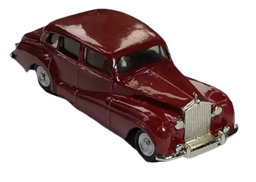 VINTAGE DINKY ROLLS ROYCE SILVER WRAITH DARK RED #150 see Photos for details.