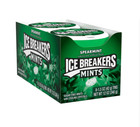 ICE BREAKERS Sugar Free Mints, Spearmint, 1.5 Ounce (Pack of 8)