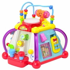 Kids Small World - Interactive Early Development Toy with Sounds and Lights 