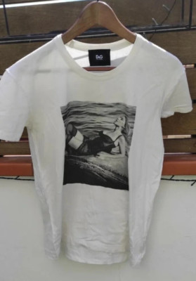 D&G T-Shirt Dolce and Gabbana - Size small men's /46. Vincent Peters Summer
