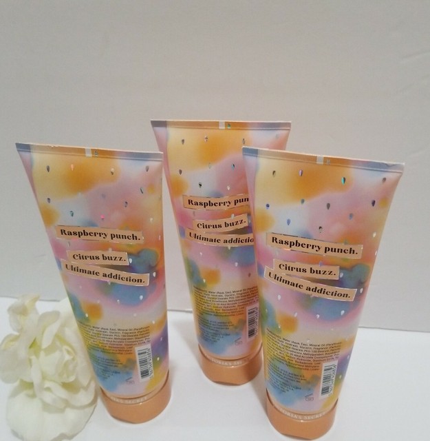 3 PCS SET VICTORIA'S SECRET FRAGRANCE BODY LOTION FRUIT CRUSH 8.OZ EACH