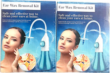 Ear Wax Removal Kit - Safe Effective Way To Clean Your Ears At Home - LOT of 2