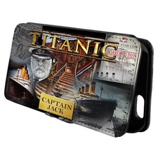 Personalised Titanic Ship iPhone Case Captain Flip Phone Cover Wallet Gift KS66