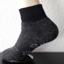 Chaussons En Laine Et En Laine D'Alpaga Pour Femmes ABS Anthracite 35 À 42