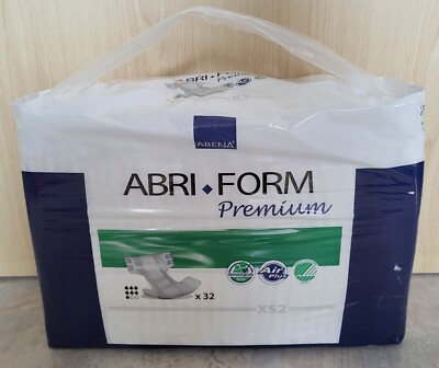 32 Stück Abena Einwegwindeln**Abri Form Premium**Gr. XS2**Hüftumfang 50-60cm*NEU