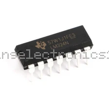 10Pcs LM324N LM324 324 Low Power Quad Op-Amp IC NEW